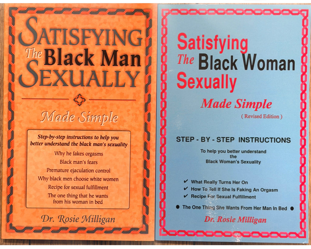 Satisfying the Black Woman Sexually and Satisfying the Black Man Sexually book bundle