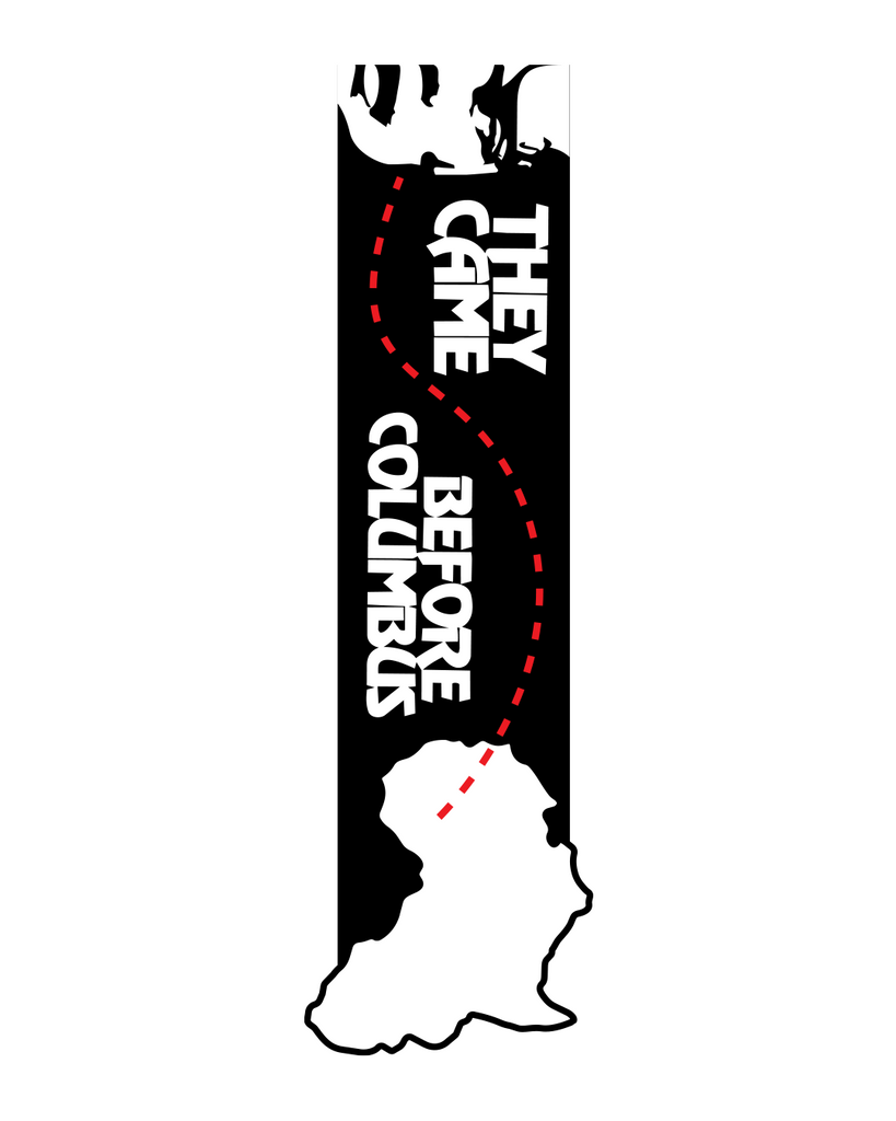 They Came Before Columbus 3D Print Bookmark