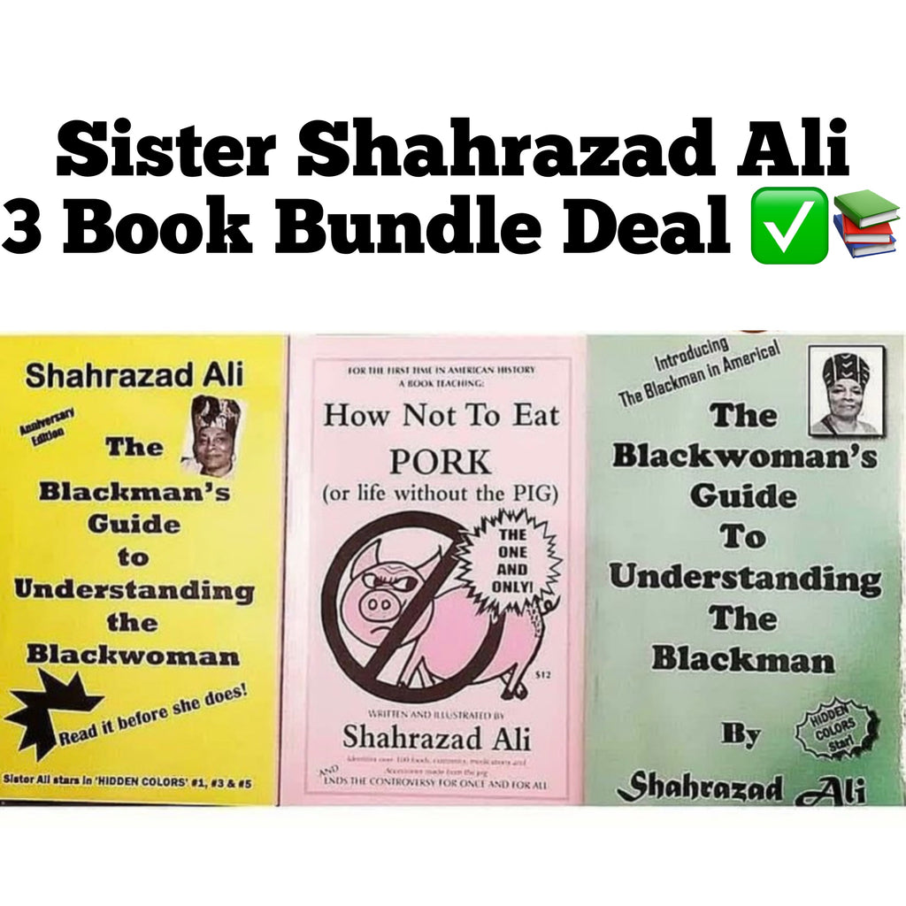 Sister Shahrazad Ali 3 book bundle deal